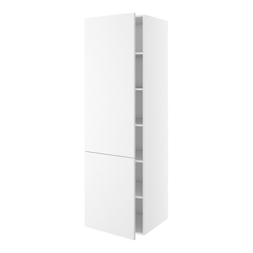 Kitchn Madskab m/5 hylder med 2-delt låge H:1952 D:580 B:600