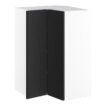 Kitchn Vinkeloverskab m/3 hylder Låger:256. H:896 D:320 B:600