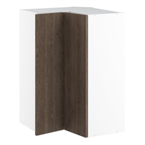 Kitchn Vinkeloverskab m/3 hylder Låger:256. H:896 D:320 B:600
