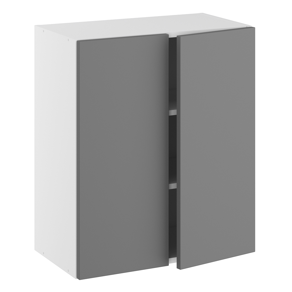 Kitchn Overskab boret til spot 2 hylder og 2 låger (Bund boret til 2 spot) H:704 D:320 B:800