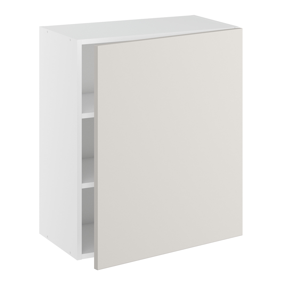 Overskab, 1 låge, 2 hylder. H:704 B:400 D:320