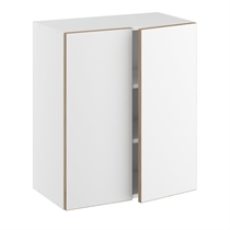 Overskab m/2 hylder og 2 låger H:704 D:320 B:600