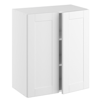 Kitchn Overskab m/2 hylder og 2 låger H:704 D:320 B:600