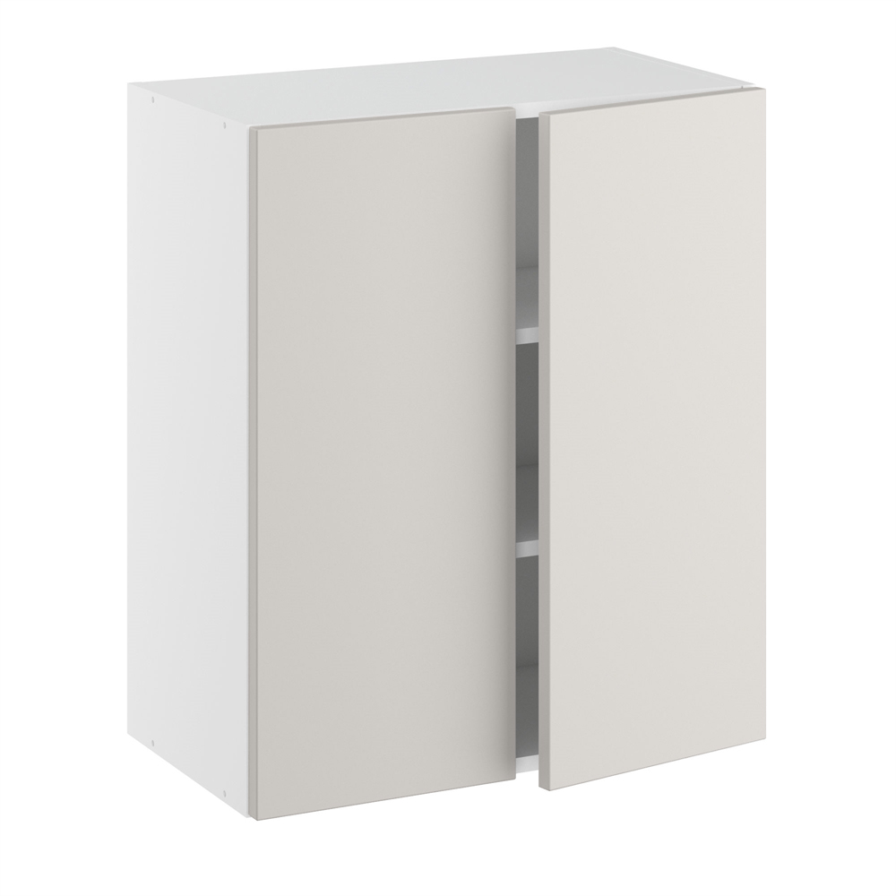 Overskab, m/dobbelt låger, 2 hylder. H:704 B:600 D:320