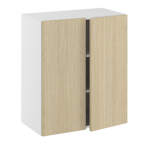 Overskab, m/dobbelt låger, 2 hylder. H:704 B:800 D:320