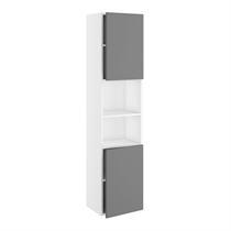 Kitchn Badhøjskab Slimline 2 låger H:1728 D:320 B:400