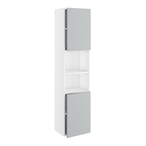 Kitchn Badhøjskab Slimline 2 låger H:1728 D:320 B:400