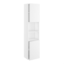 Badhøjskab Slimline 2 låger H:1728 D:320 B:300