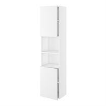 Badhøjskab Slimline 2 låger H:1728 D:320 B:300