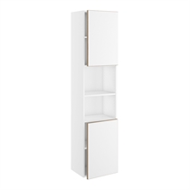 Badhøjskab Slimline 2 låger H:1728 D:320 B:300