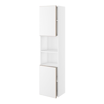 Badhøjskab Slimline 2 låger H:1728 D:320 B:300