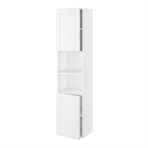 Kitchn Badhøjskab Slimline 2 låger H:1728 D:320 B:400