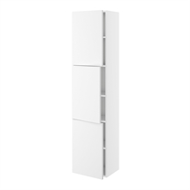 Badhøjskab Slimline 3 låger H:1728 D:320 B:300