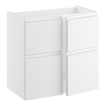 Kitchn Badvaskeskab lavt slimline 2 låger H:576 D:320 B:800