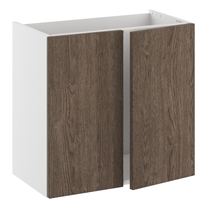 Kitchn Badvaskeskab lavt slimline 2 låger H:576 D:320 B:800