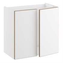 Badvaskeskab lavt slimline 2 låger H:576 D:320 B:600