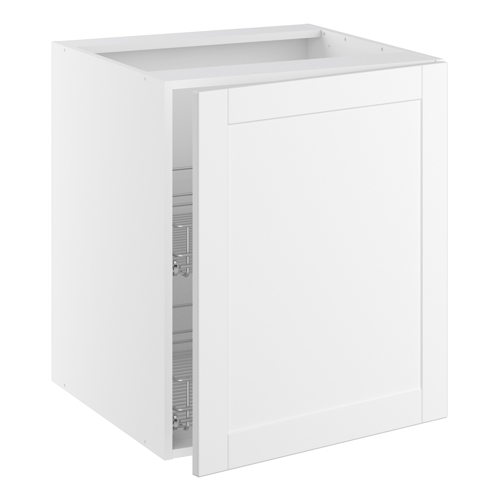 Kitchn Grydeskab. Låge, 2 gryderiste H:704 D:580 B:400
