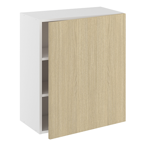 Underskab, halv dybde, 1 låge, 2 hylder. H:704 B:300 D:320