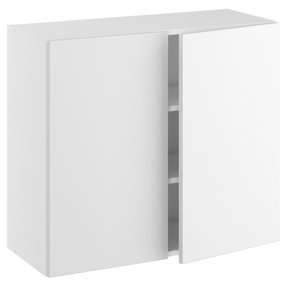 Hyldeskab 1/2 dybde, 2 hylder og 2 låger H:704 D:320 B:800