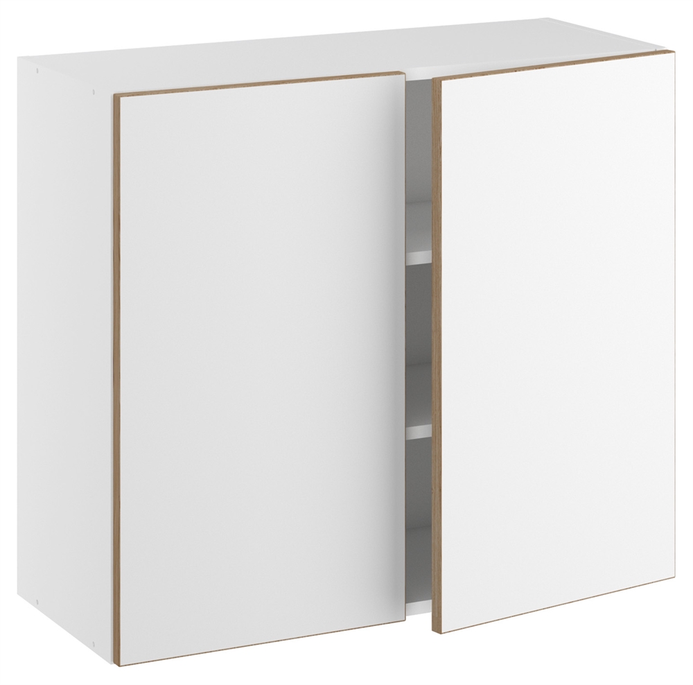Hyldeskab 1/2 dybde, 2 hylder og 2 låger H:704 D:320 B:800