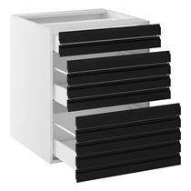 Kitchn Kolonialskab LINE 3 skuffer H:704 D:580 B:500