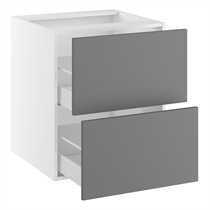 Kitchn Kolonialskab m/2 skuffer H:704 D:580 B:800