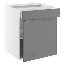 Kitchn Hyldeskab m/1 skuffe og 1 hylde H:704 D:580 B:600