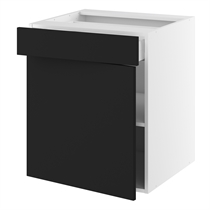 Kitchn Hyldeskab m/1 skuffe og 1 hylde H:704 D:580 B:600