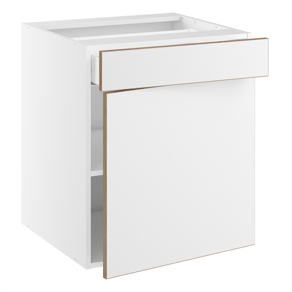 Hyldeskab m/1 skuffe og 1 hylde H:704 D:580 B:500