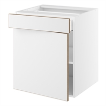 Kitchn Hyldeskab m/1 skuffe og 1 hylde H:704 D:580 B:600