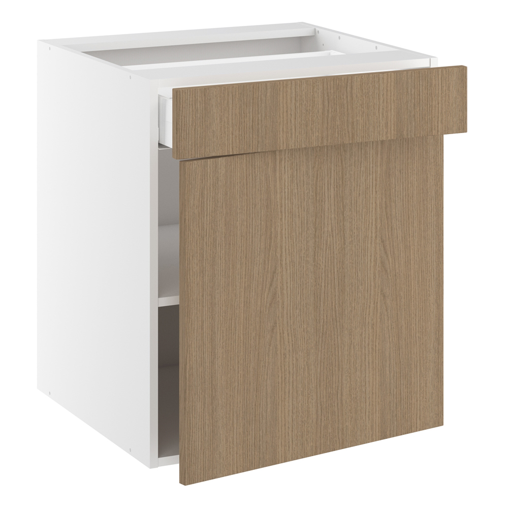 Underskab, 572mm låge, 1 skuffe, 1 hylde. H:704 B:400 D:580