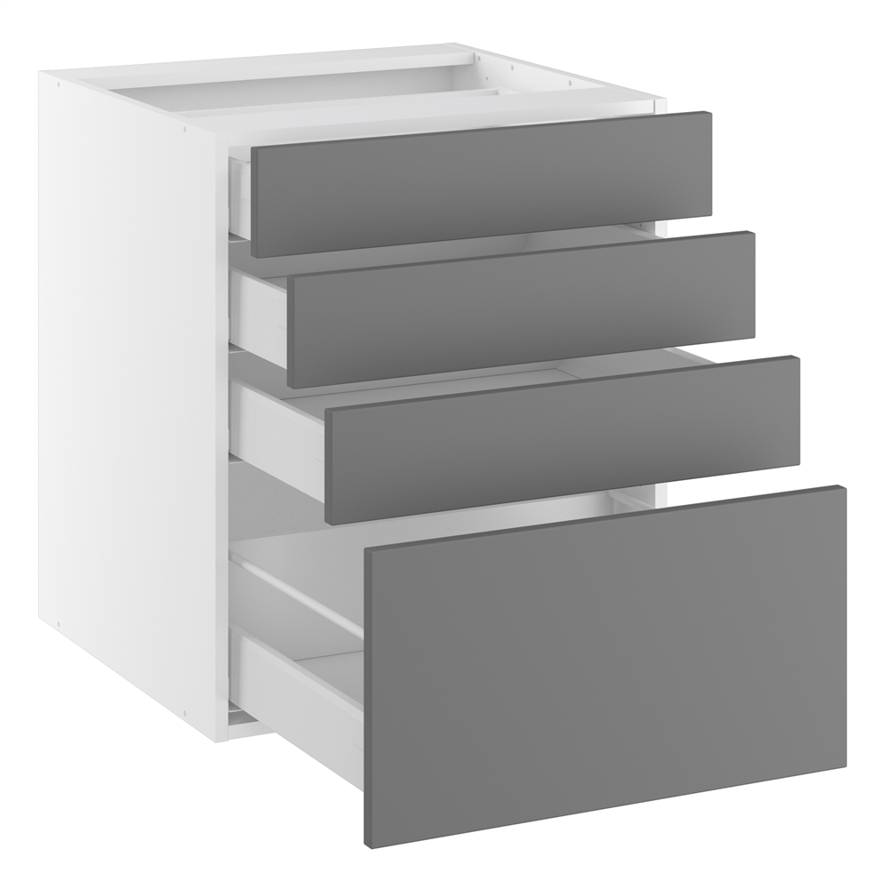 Kitchn Skuffeskab m/4 skuffer H:704 D:580 B:600