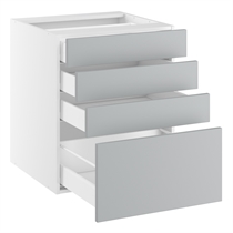 Kitchn Skuffeskab, 4 skuffer. H:704 B:400 D:580
