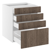Kitchn Skuffeskab, 4 skuffer. H:704 B:400 D:580