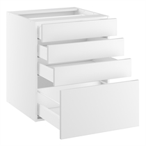 Skuffeskab m/4 skuffer H:704 D:580 B:500
