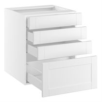 Kitchn Skuffeskab, 4 skuffer. H:704 B:400 D:580