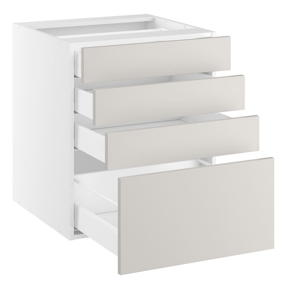 Underskab, 4 skuffer. H:704 B:400 D:580