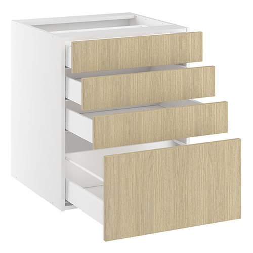 Underskab, 4 skuffer. H:704 B:500 D:580