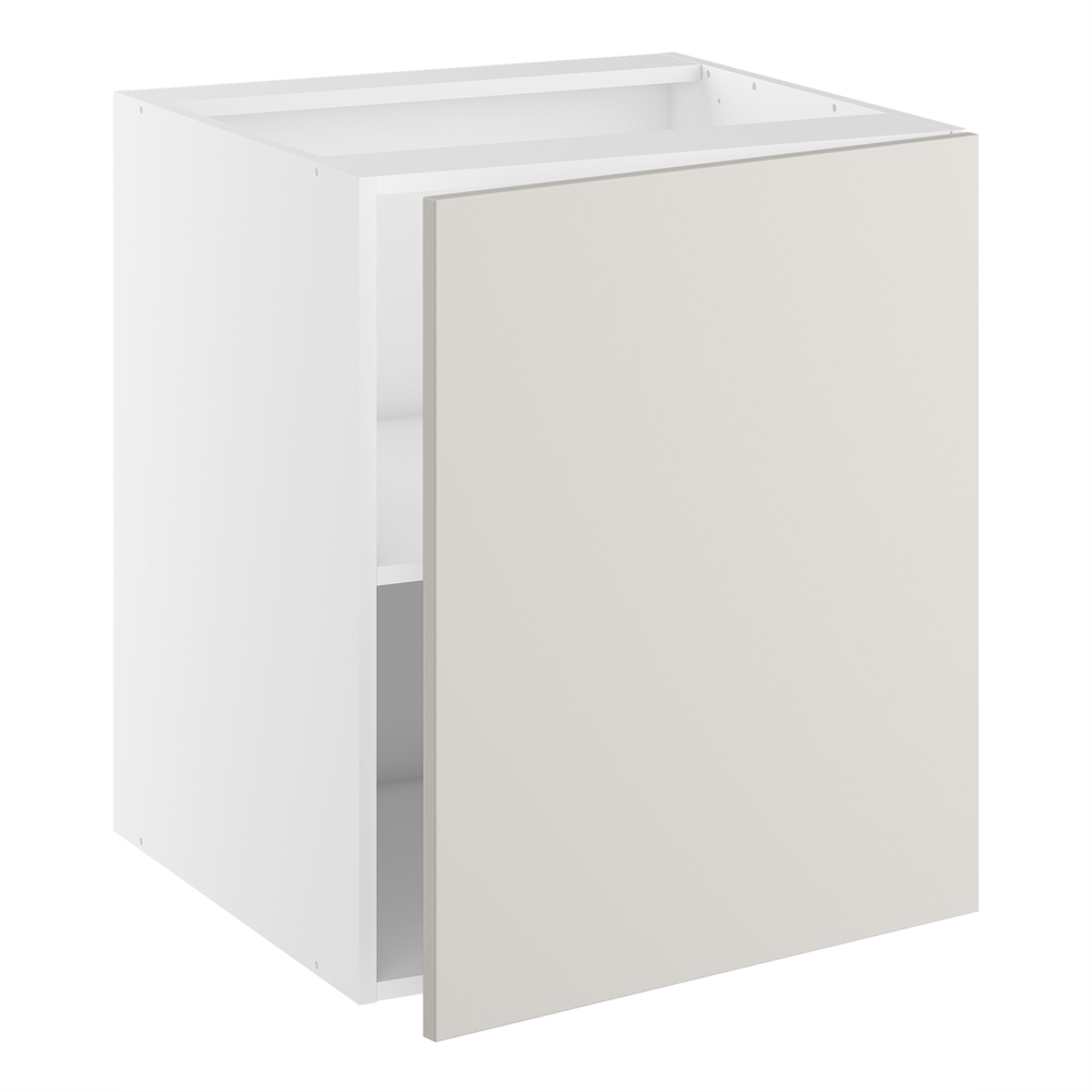 Underskab, 1 låge, 1 hylde. H:704 B:500 D:580