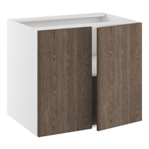Kitchn Hyldeskab 1 hylde og 2 låger H:704 D:580 B:800