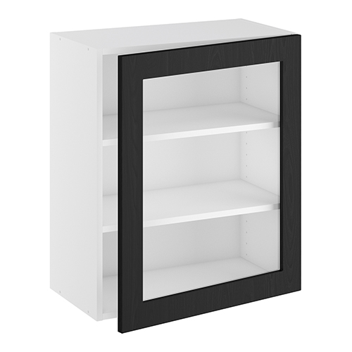 Kitchn Vitrineskab 2 hylder og 1 låge H:704 D:320 B:400