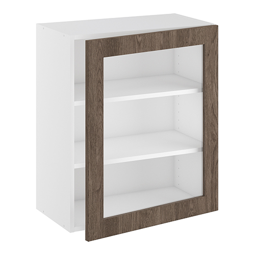 Kitchn Vitrineskab 2 hylder og 1 låge H:704 D:320 B:400