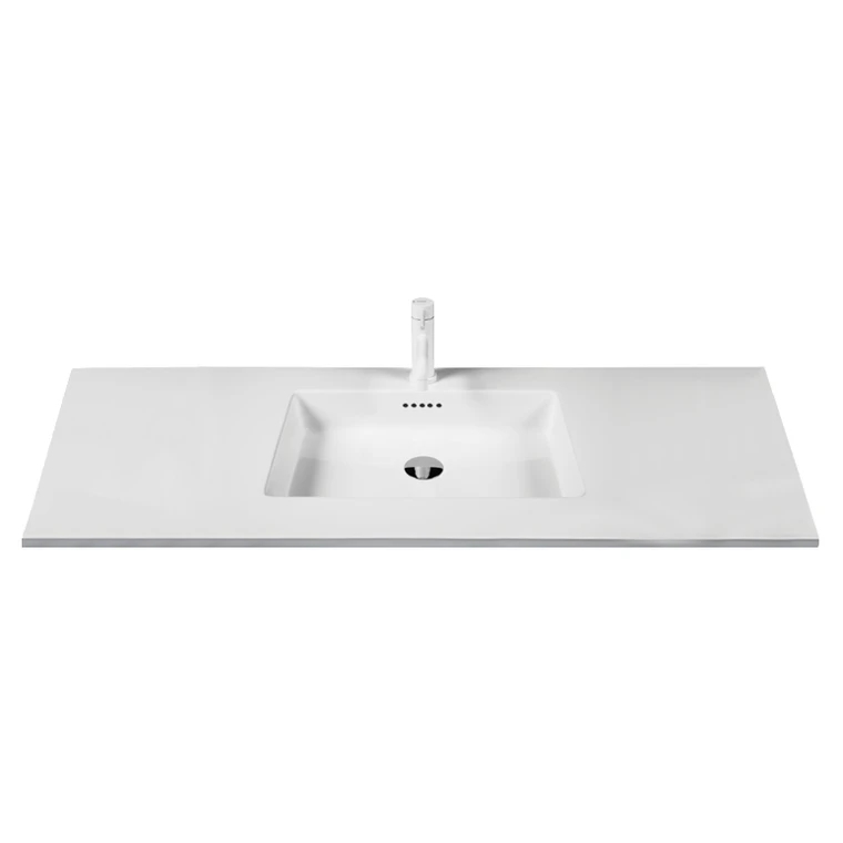 Billede af Marmorline Colombo badvask i solid surface D: 48 cm