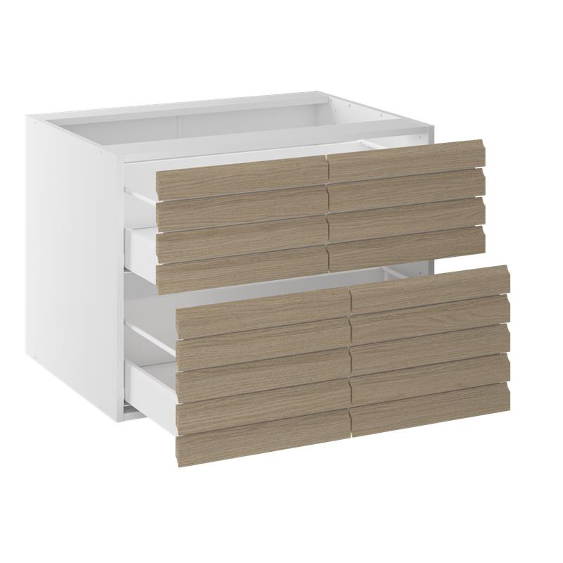 Kitchn Badvaskeskab Lav 2 Delt Stave 2 Skuffer Washington. H:576 B:1200 D:450