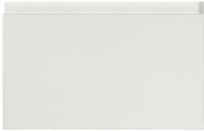 Multi-Living Hvid Grebsfri 120 cm løs skuffefront høj 119,6 x 31,6 cm.