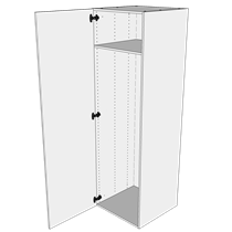 Multi-Living Højskab tomt H: 195,2 cm D: 60,0 cm