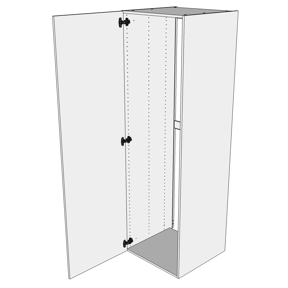 Billede af Multi-Living Køkken indbygningsskab i Wien til køl H: 195,2 cm D: 60,0 cm - 1 låge - Bredde: 60 cm