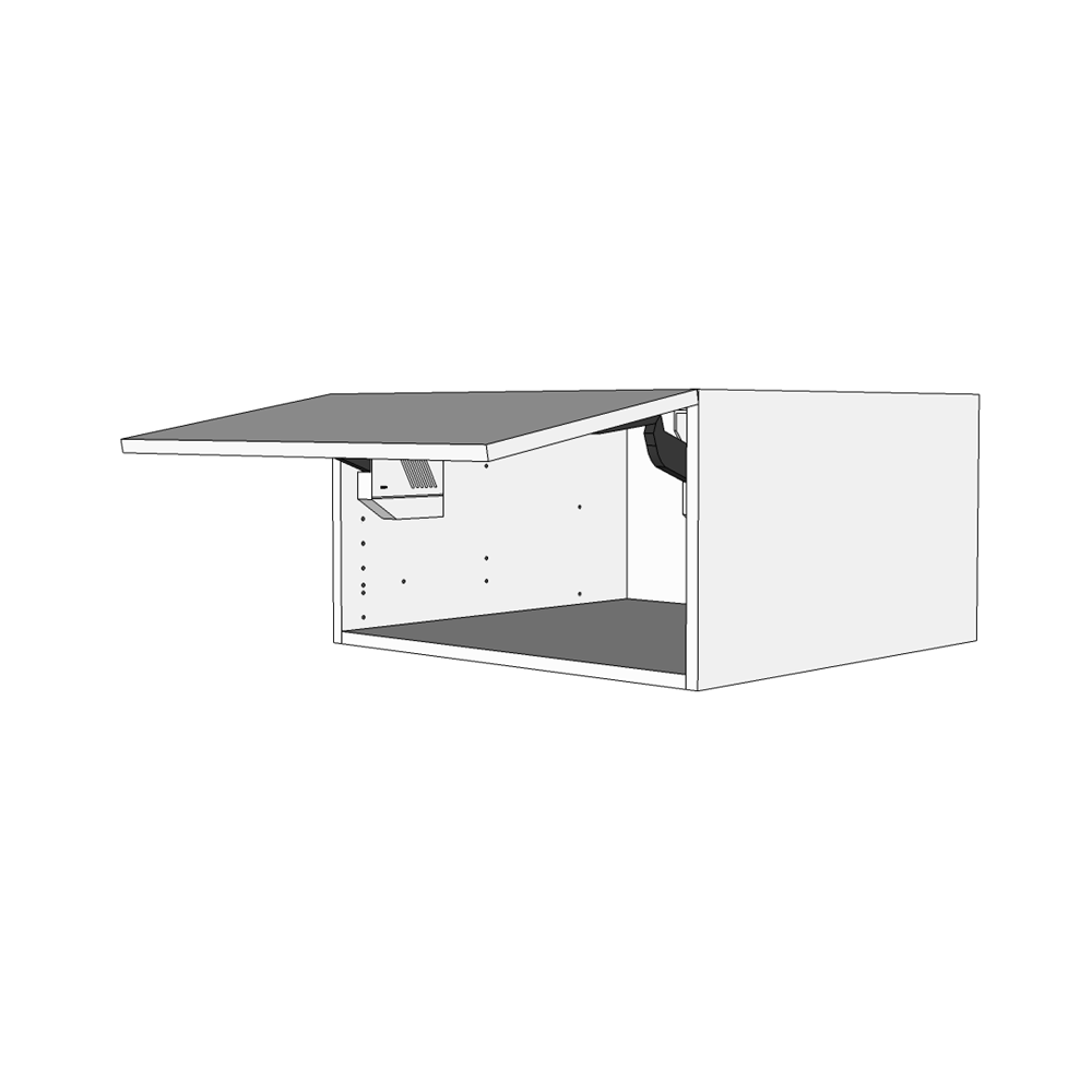 Multi-Living Køkken toplågekassette i Wien H: 32,0  cm D: 60,0 cm - 1 låge - Bredde: 60 cm