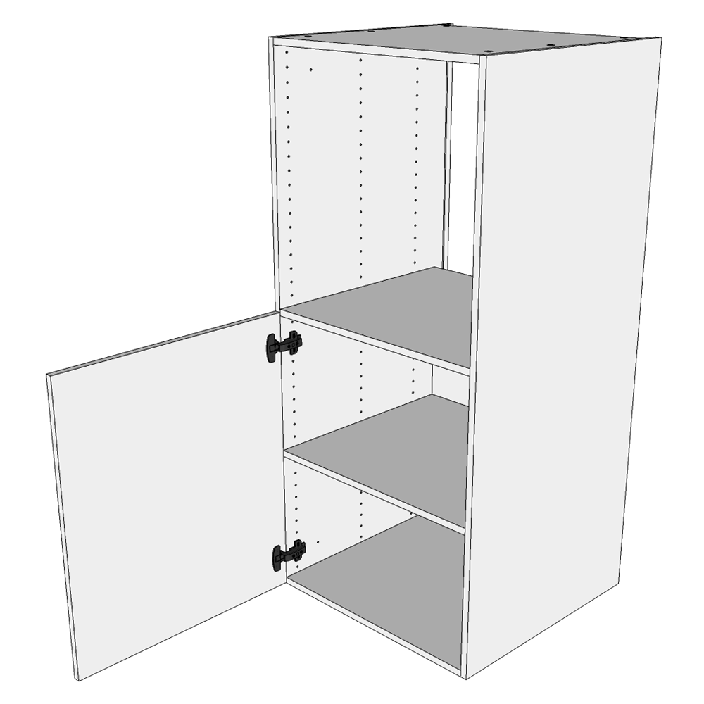 Multi-Living Køkken indbygningsskab i Wien til ovn H: 131,2 cm D: 60,0 cm - 1 låge hylde - Bredde: 60 cm