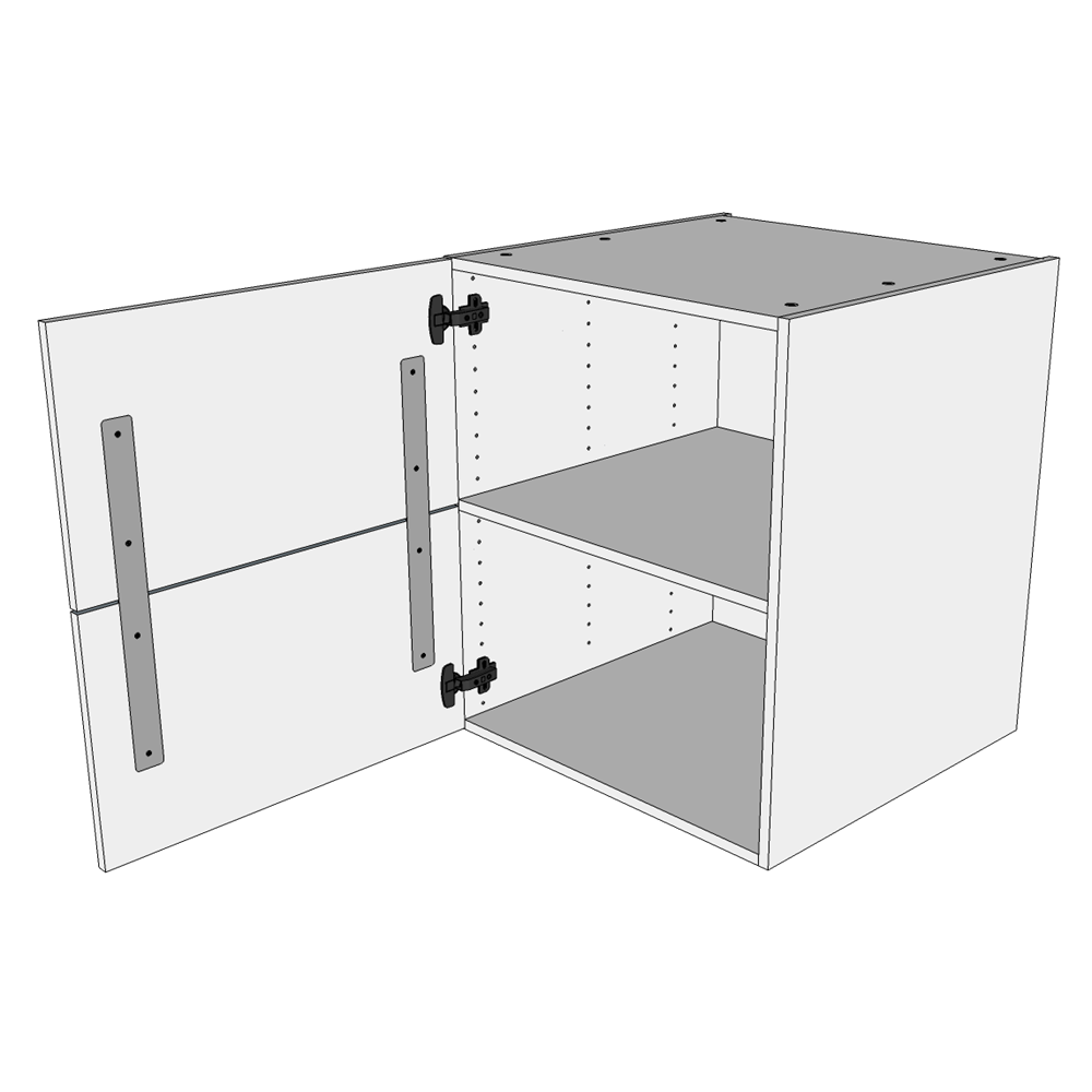 Multi-Living Køkken hyldeskab i Wien H: 70,4 cm D: 60,0 cm - Inkluderet løs hylde & skuffe look - Bredde: 80 cm